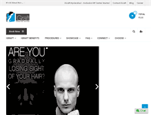 Tablet Screenshot of igraftglobalhairservices.com